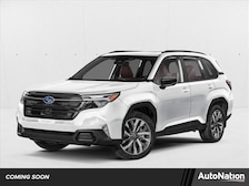 2026 Subaru Forester Touring in Crystal White Pearl, stock #T3180865 — photo 1