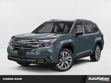 2026 Subaru Forester Touring Hybrid in Daybreak Blue Pearl, stock #T3182382 — photo 1
