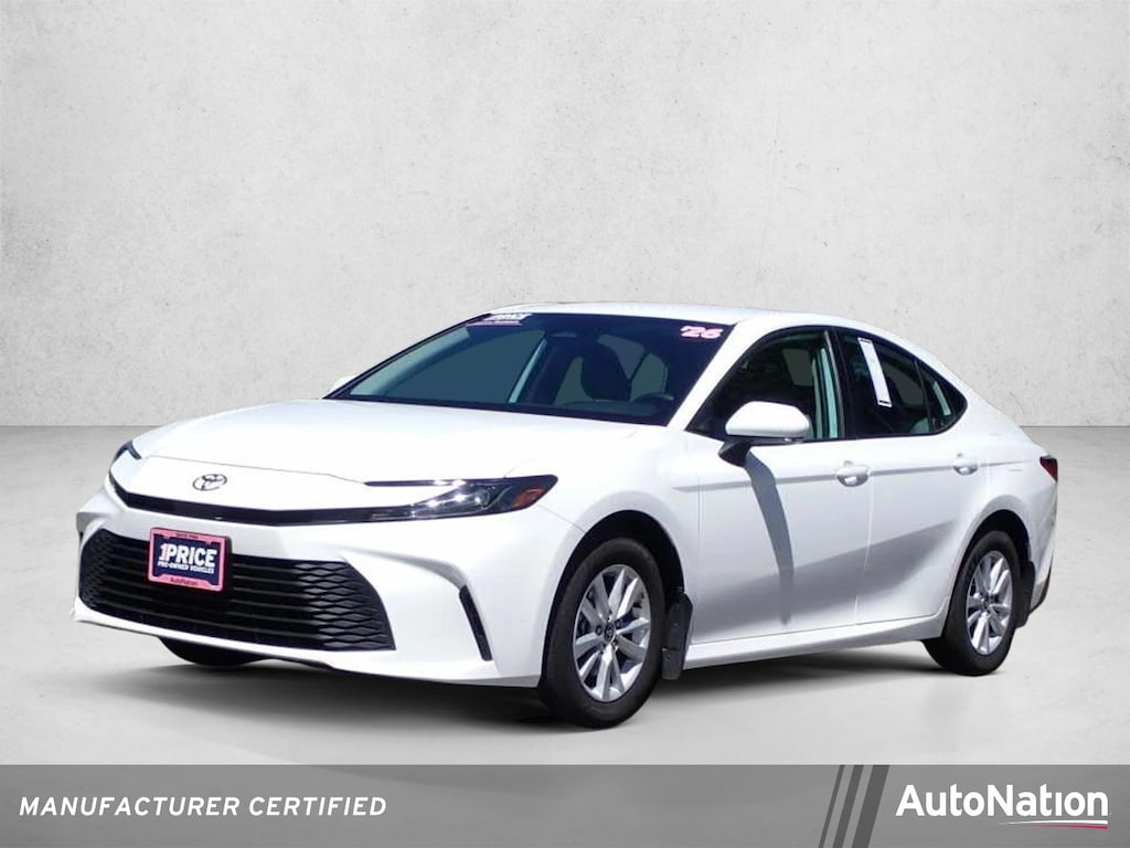 Certified 2026 Toyota Camry LE Sedan