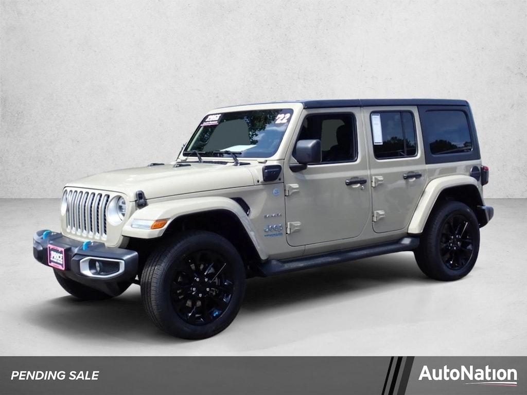 Used 2022 Jeep Wrangler Unlimited 4xe Sahara SUV