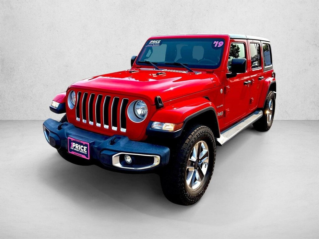 Used 2019 Jeep Wrangler Unlimited Sahara 4x4 SUV