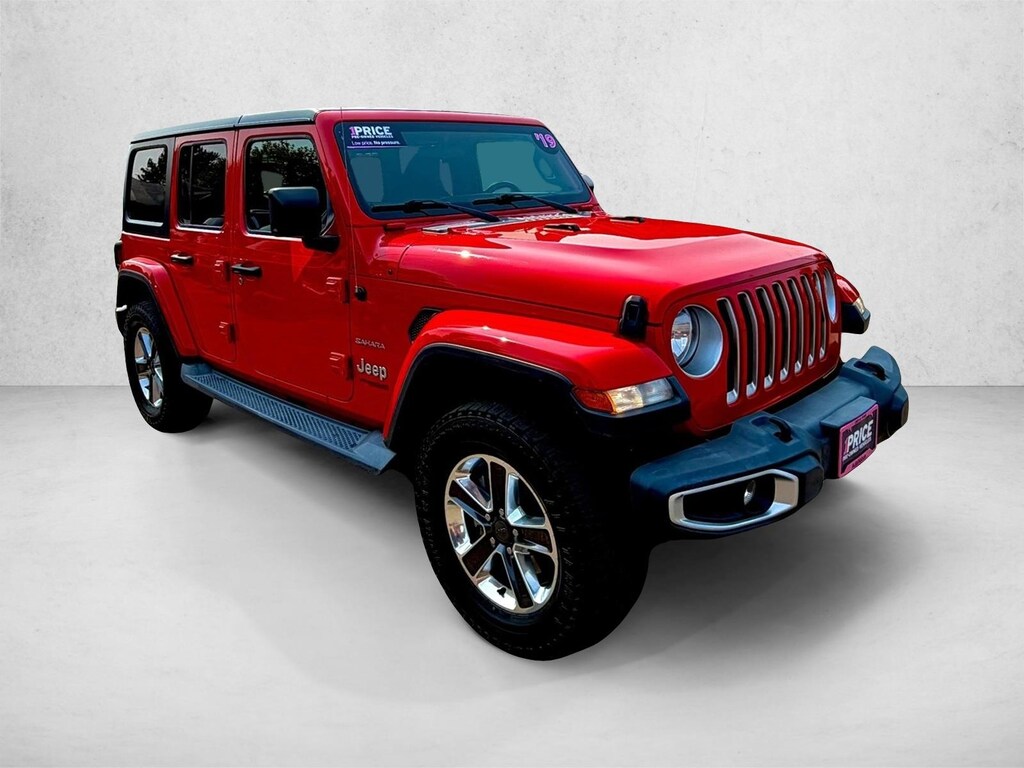 Used 2019 Jeep Wrangler Unlimited Sahara 4x4 SUV