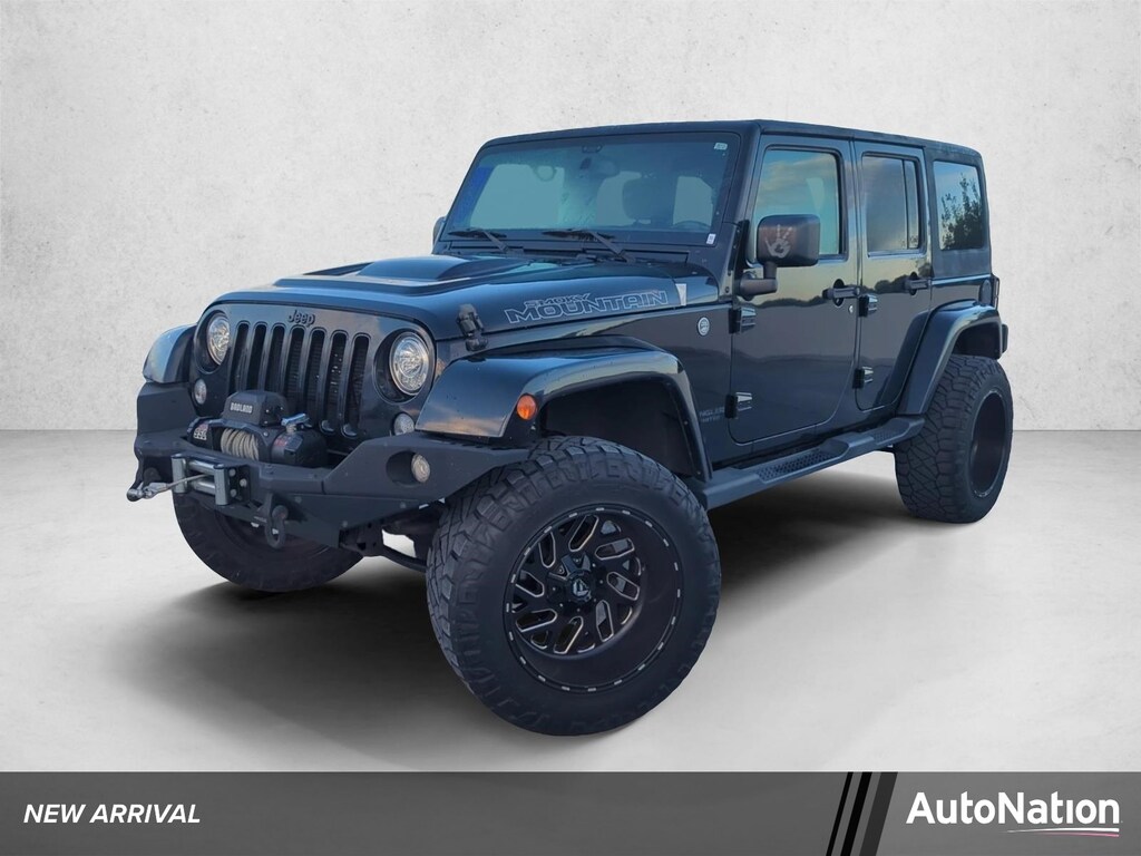 Used 2017 Jeep Wrangler JK Unlimited Sahara 4x4 SUV