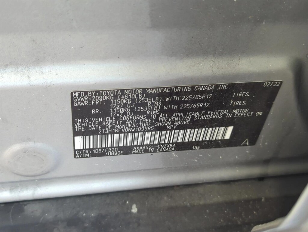 Used 2022 Toyota RAV4 LE SUV