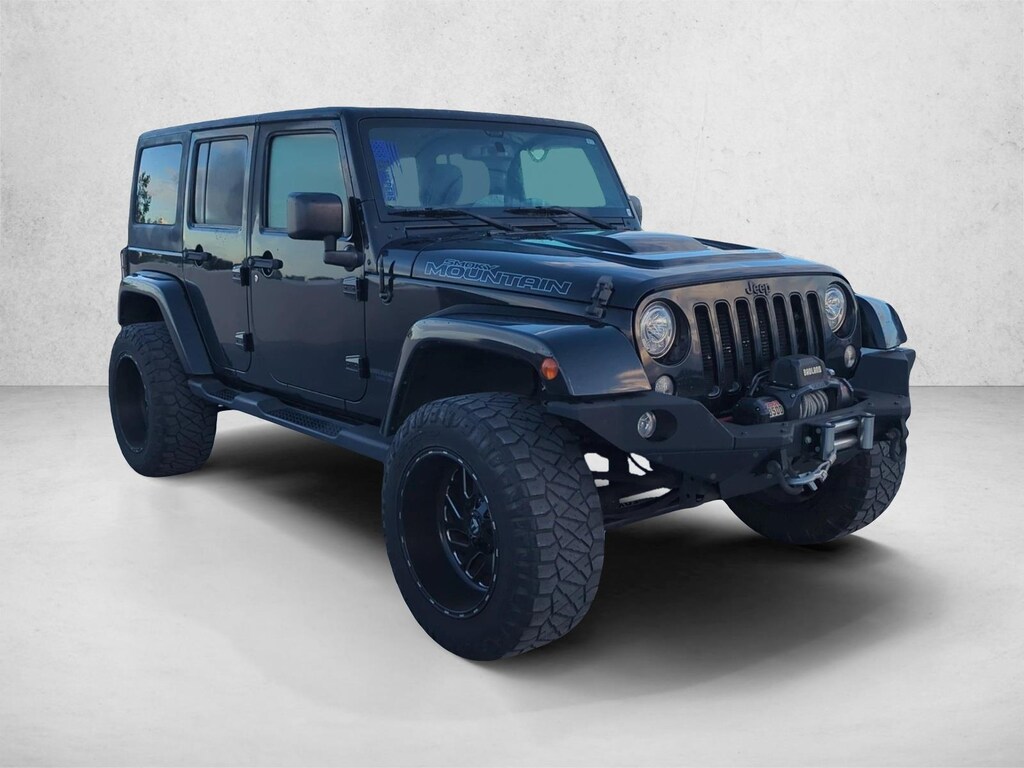Used 2017 Jeep Wrangler JK Unlimited Sahara 4x4 SUV