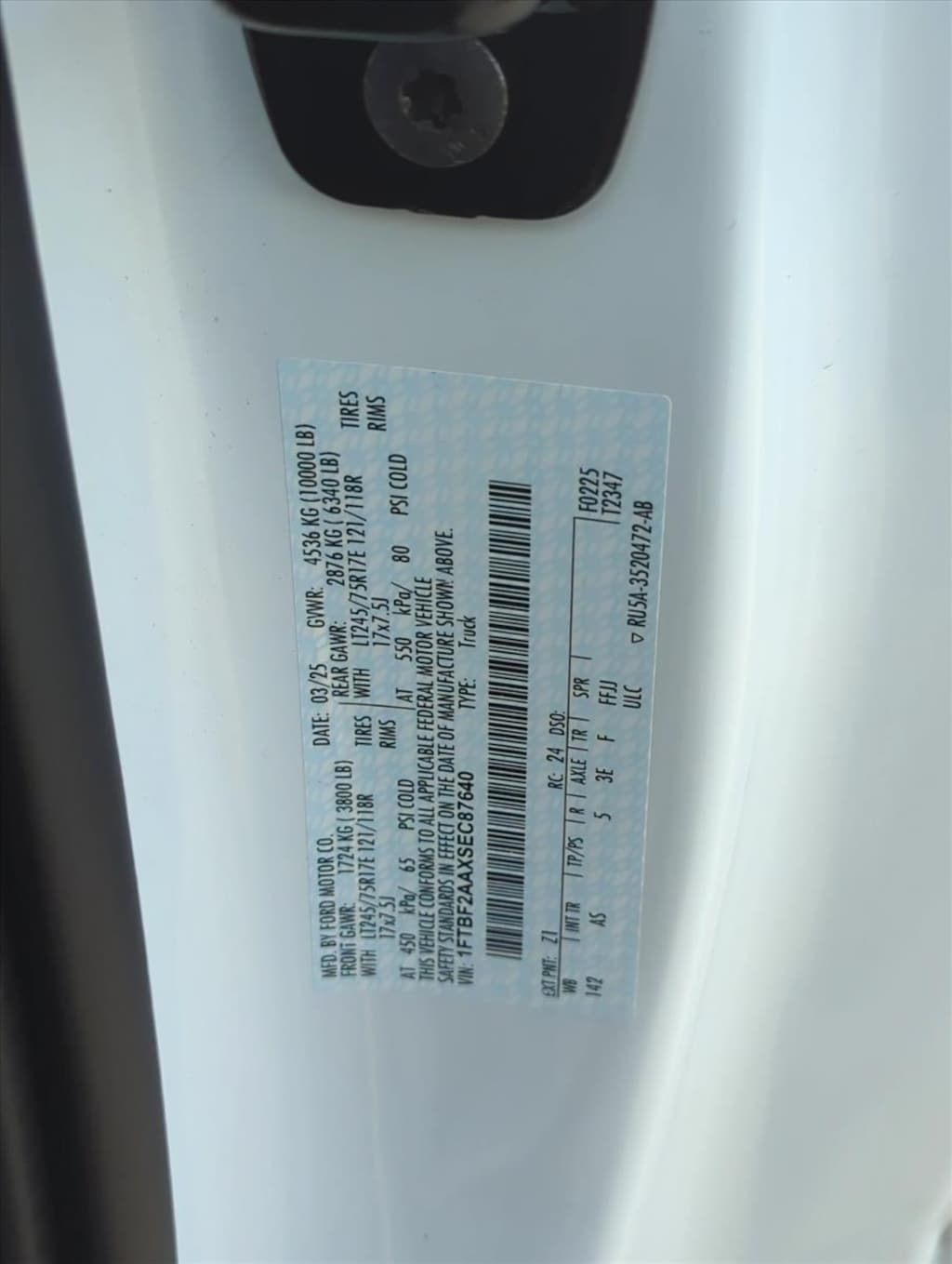 Used 2025 Ford F-250 XL Truck Regular Cab