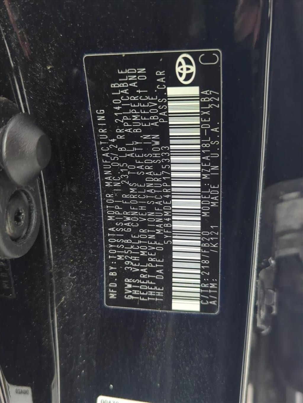Certified 2024 Toyota Corolla LE Sedan