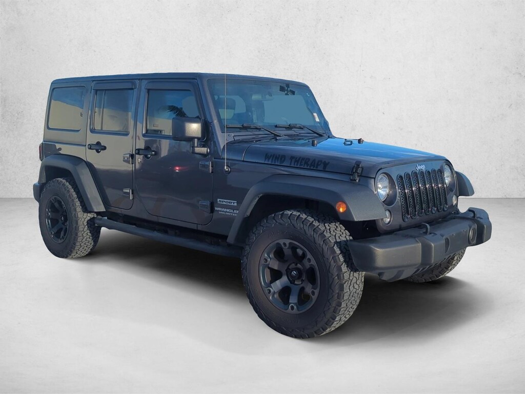 Used 2017 Jeep Wrangler JK Unlimited Sport 4x4 SUV