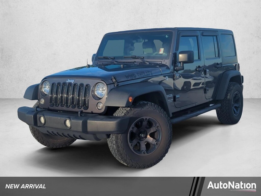Used 2017 Jeep Wrangler JK Unlimited Sport 4x4 SUV