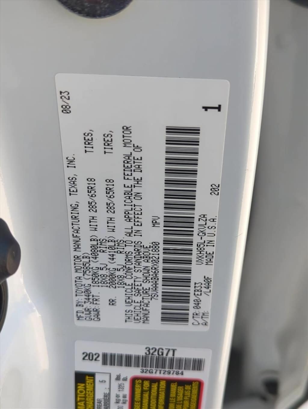 Certified 2024 Toyota Sequoia TRD Pro SUV