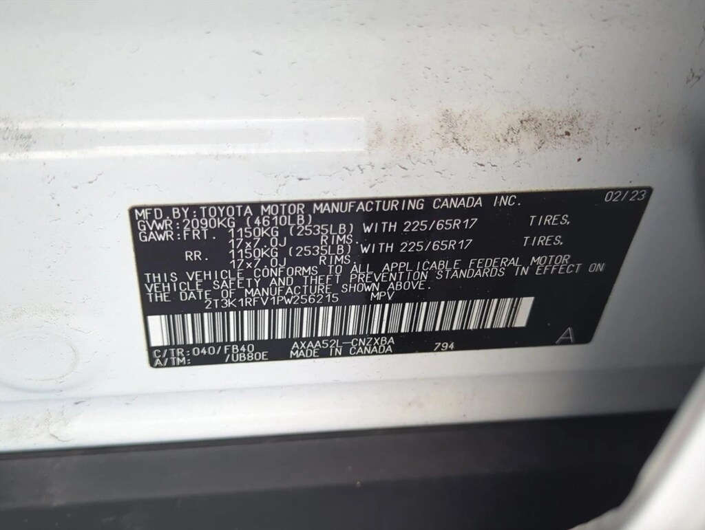 Used 2023 Toyota RAV4 LE SUV