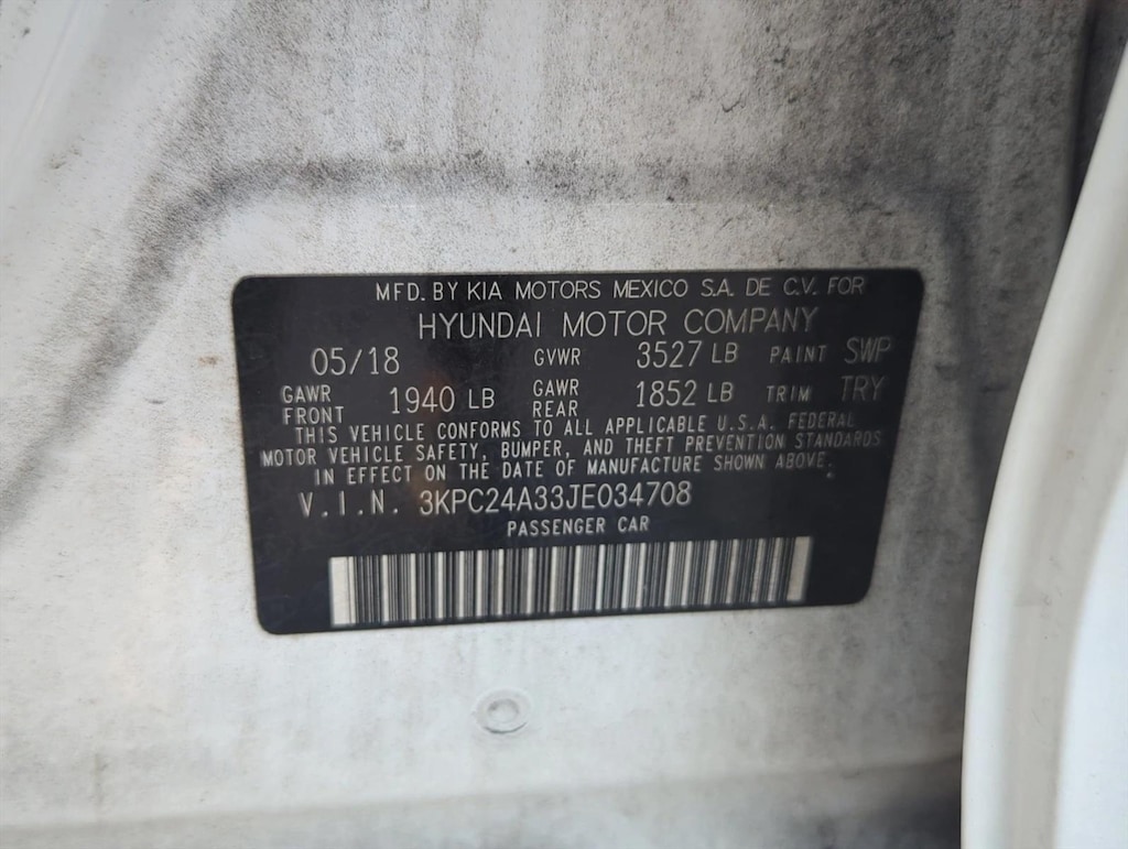 Used 2018 Hyundai Accent SE Sedan