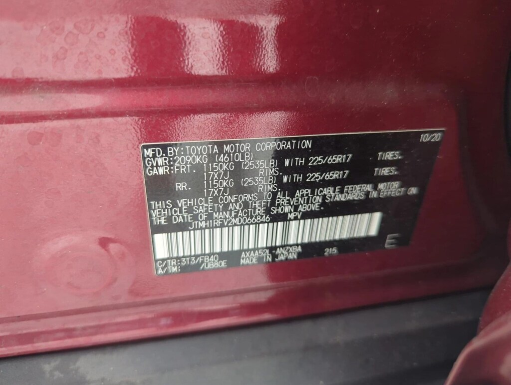 Used 2021 Toyota RAV4 LE SUV
