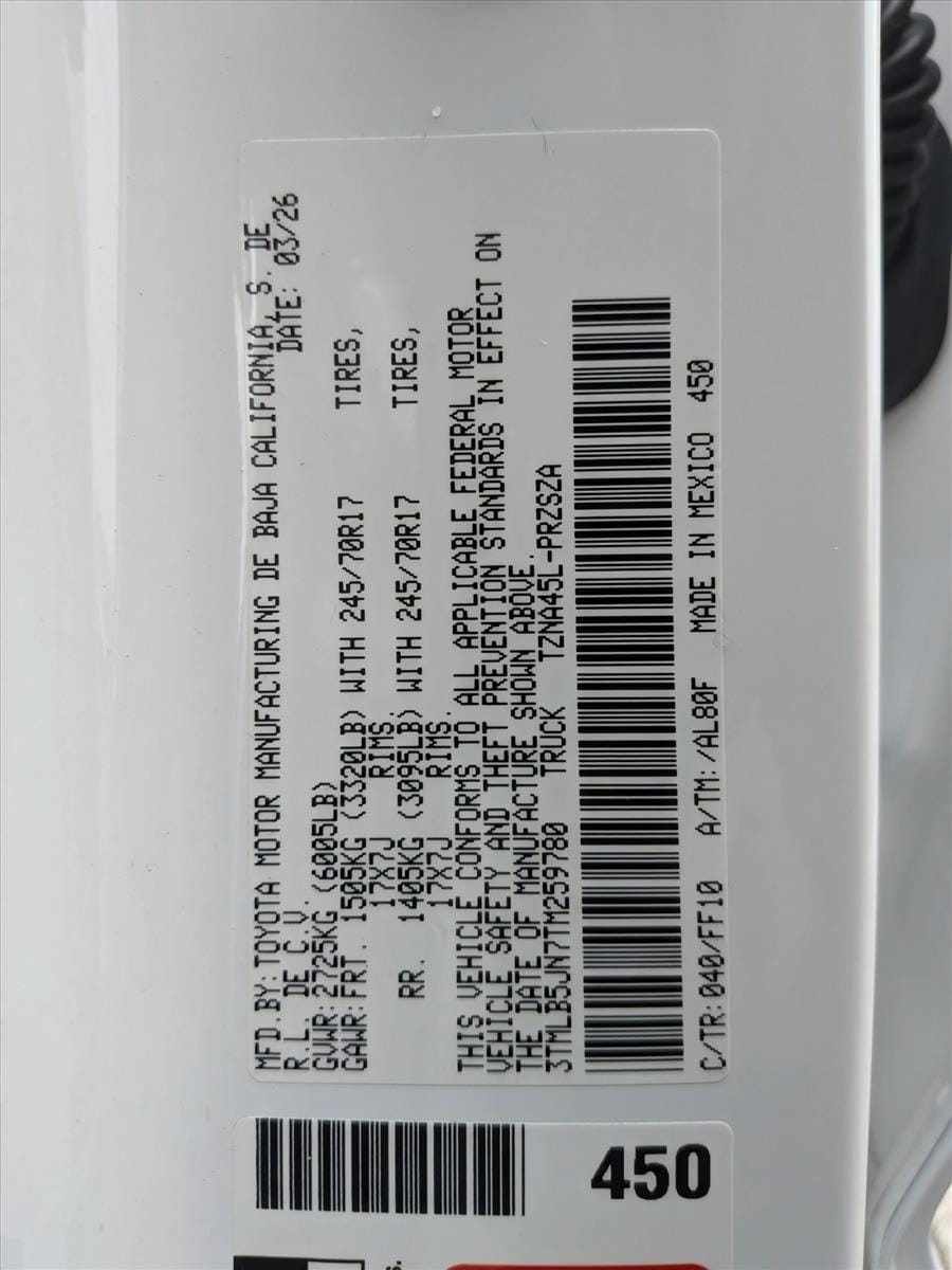 2026 Toyota Tacoma SR5 - Photo 23