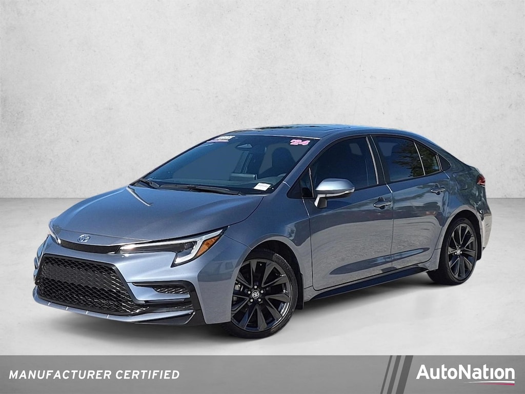 Certified 2024 Toyota Corolla XSE Sedan