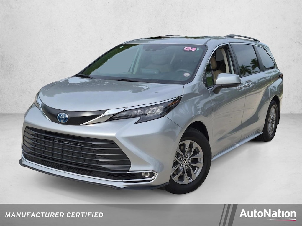 Certified 2024 Toyota Sienna XLE 8 Passenger Van Passenger Van