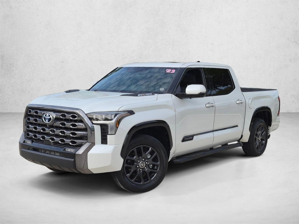 Used 2023 Toyota Tundra Hybrid Platinum Truck CrewMax