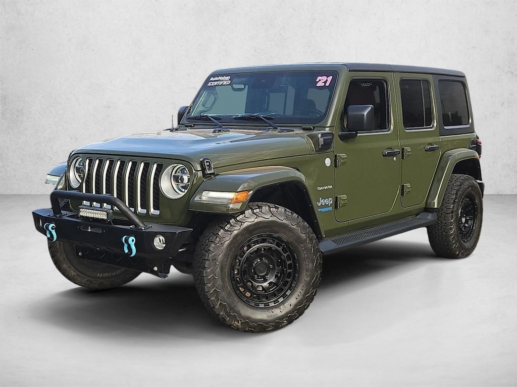 Used 2021 Jeep Wrangler 4xe Sahara SUV