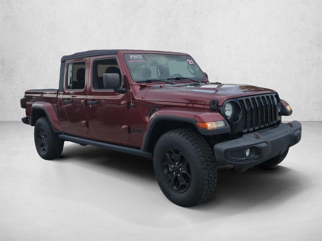 Used 2021 Jeep Gladiator Sport Truck Crew Cab