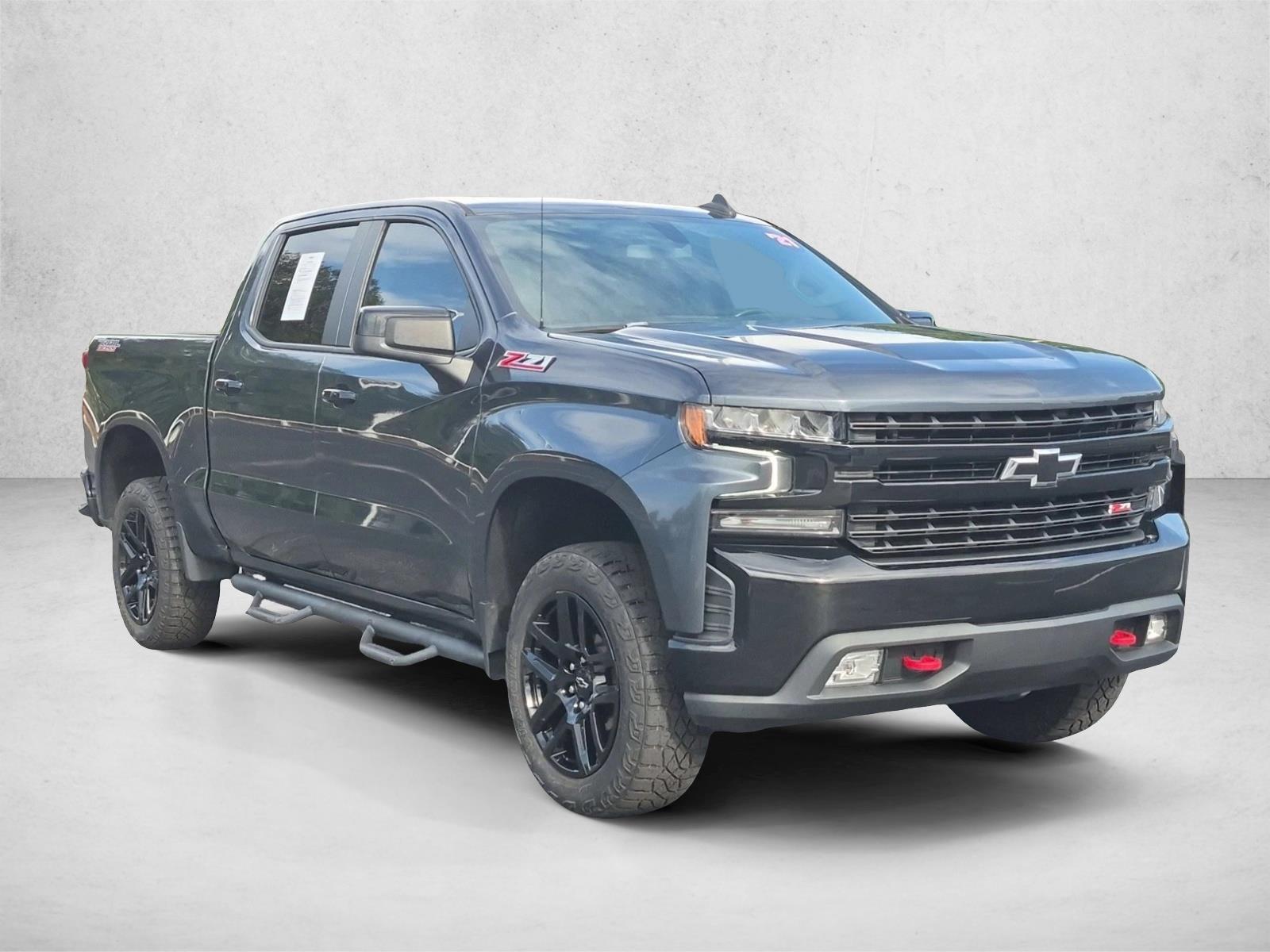Used 2021 Chevrolet Silverado 1500 LT Trail Boss Crew Cab Pickup