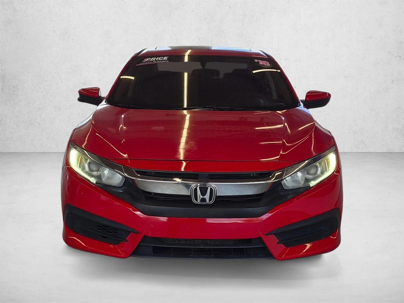 Used 2018 Honda Civic EX with VIN 2HGFC2F72JH556925 for sale in Largo, FL