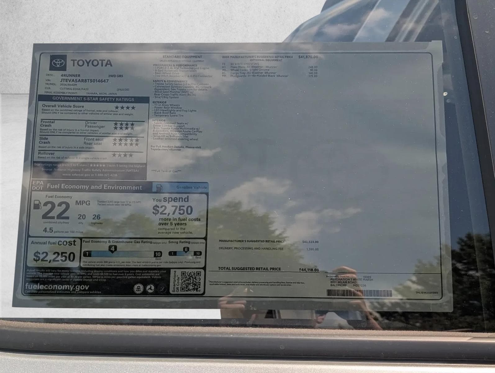 2026 Toyota 4Runner SR5 - Photo 18
