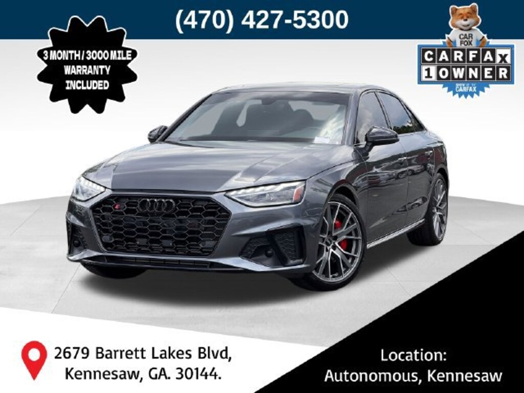 Used 2023 Audi S4 Sedan Premium Plus Premium Plus 3.0 TFSI quattro