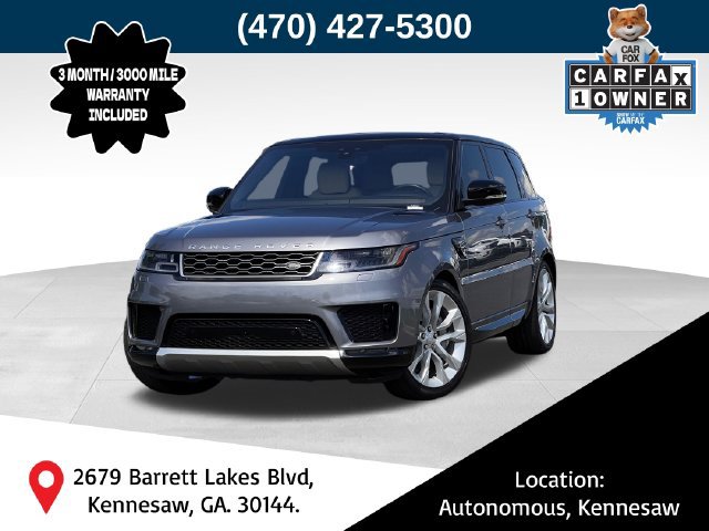2020 Land Rover Range Rover Sport