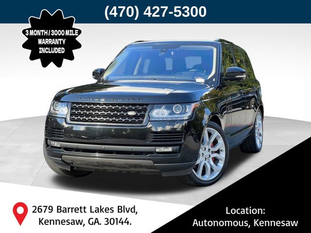 2016 Land Rover Range Rover