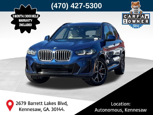 Used 2022 BMW X3 xDrive30i SUV