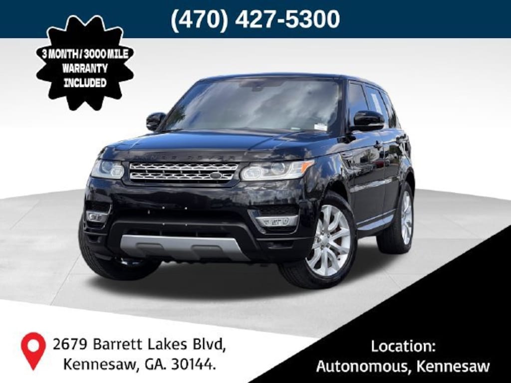 Used 2016 Land Rover Range Rover Sport 3.0L V6 Supercharged HSE SUV