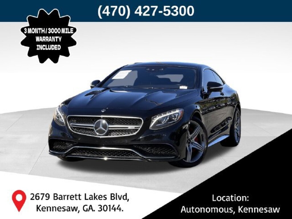 Used 2017 Mercedes-Benz AMG S 63 4MATIC Coupe