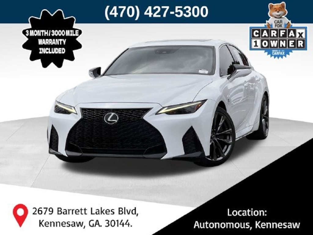 Used 2023 Lexus IS IS 350 F SPORT IS 350 F SPORT RWD