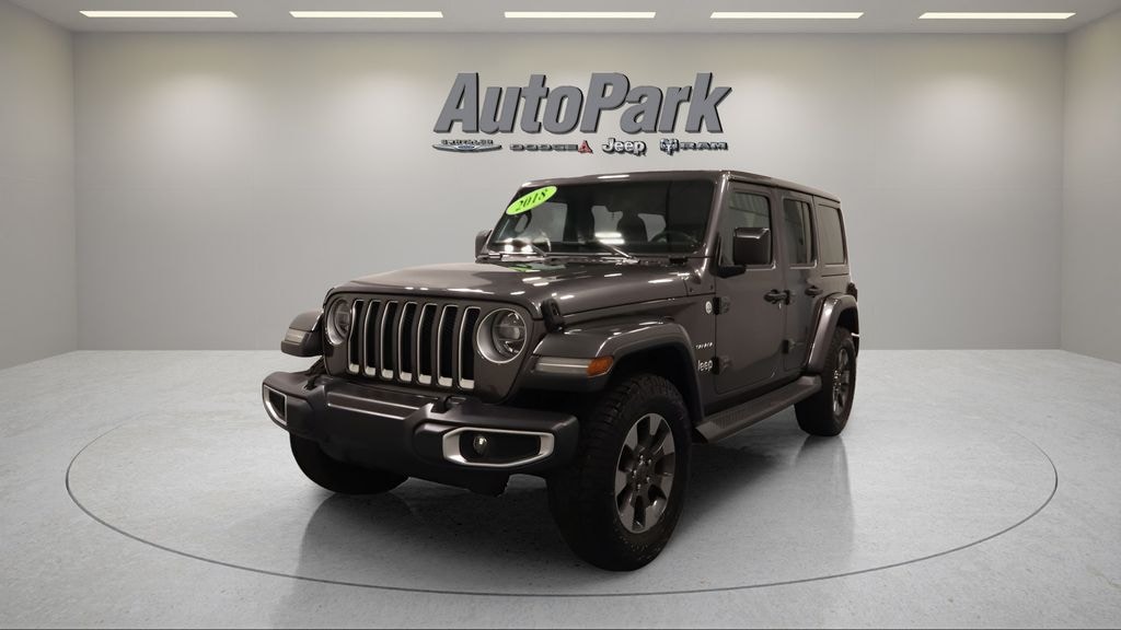 Certified 2018 Jeep Wrangler Unlimited Sahara SUV