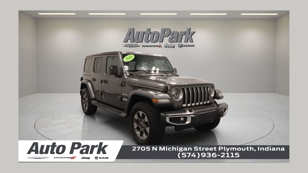 Certified 2018 Jeep Wrangler Unlimited Sahara SUV