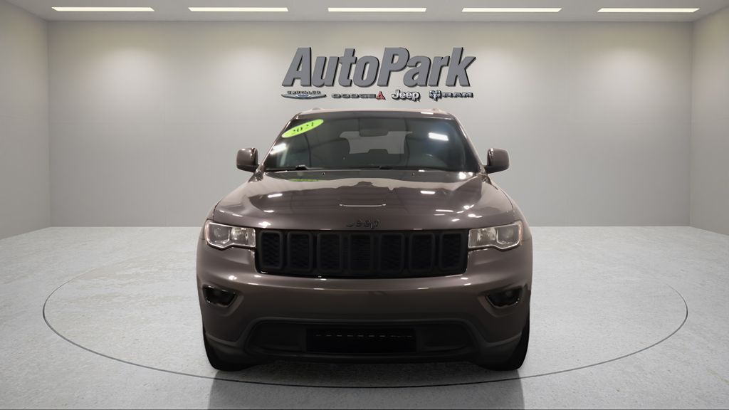 Certified 2021 Jeep Grand Cherokee Laredo E with VIN 1C4RJFAG9MC503226 for sale in Plymouth, IN