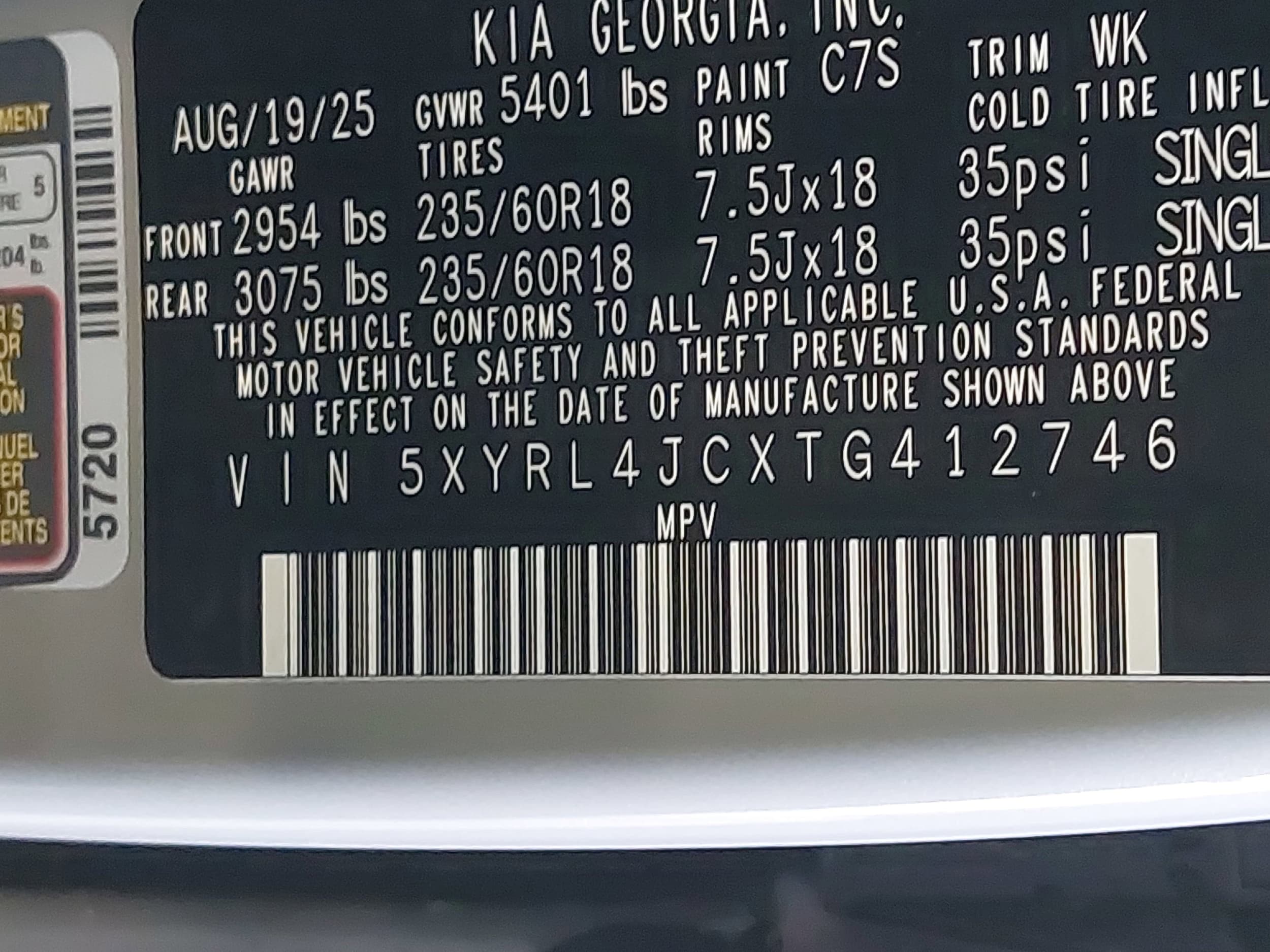 2026 Kia Sorento S - Photo 38
