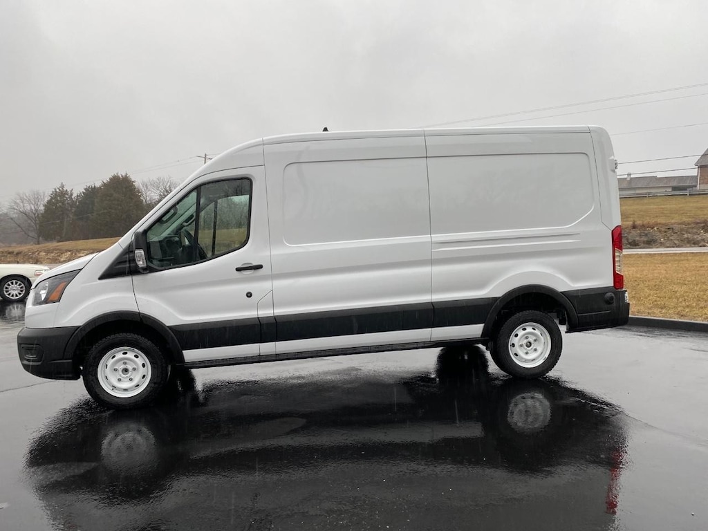 Used 2023 Ford E-Transit-350 Cargo Base Van Medium Roof Van