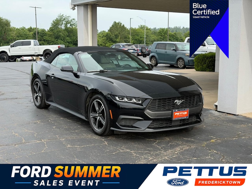 Certified 2024 Ford Mustang Convertible
