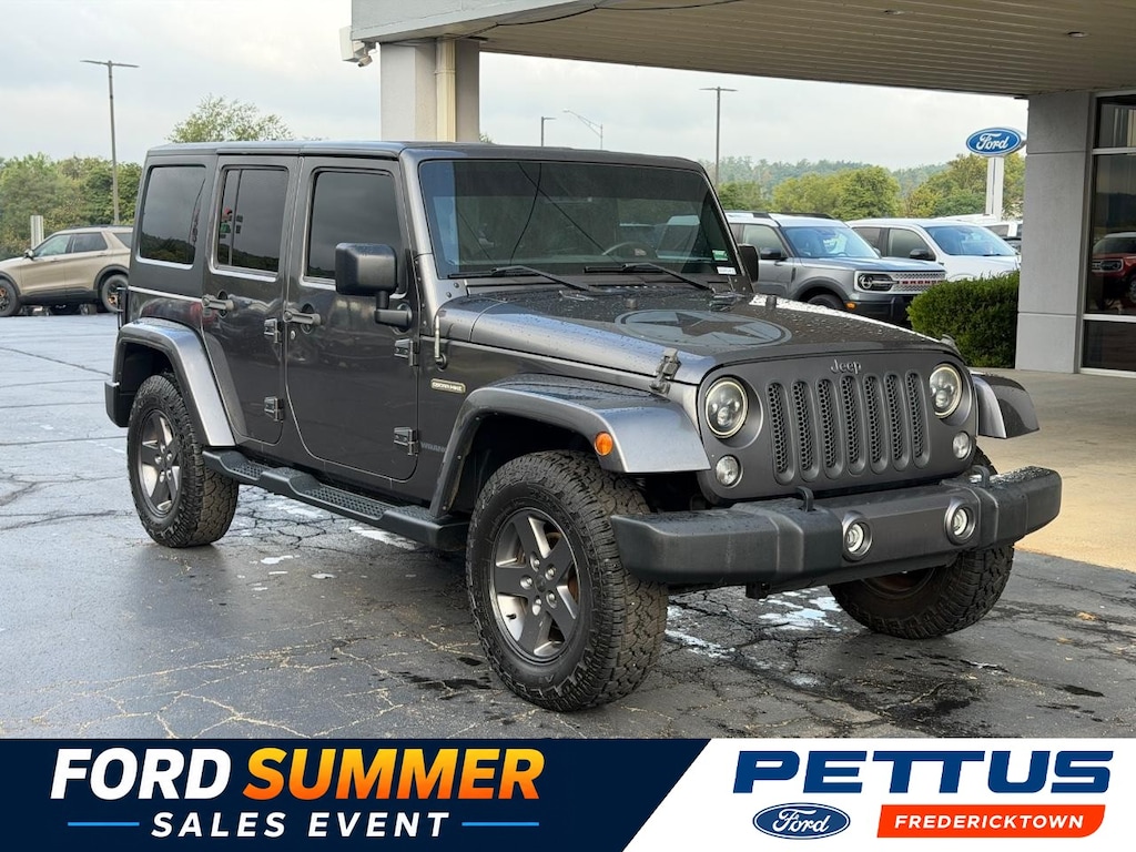 Used 2016 Jeep Wrangler JK Unlimited Sport 4X4 SUV