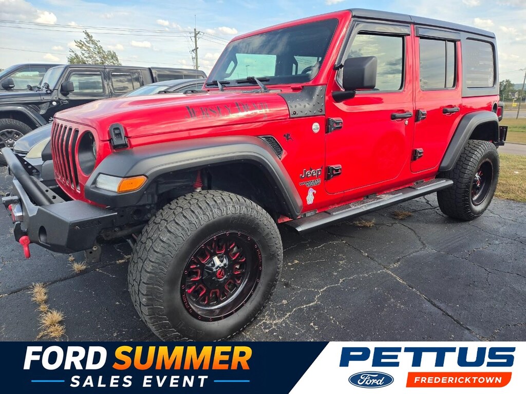 Certified 2021 Jeep Wrangler Unlimited Sport SUV