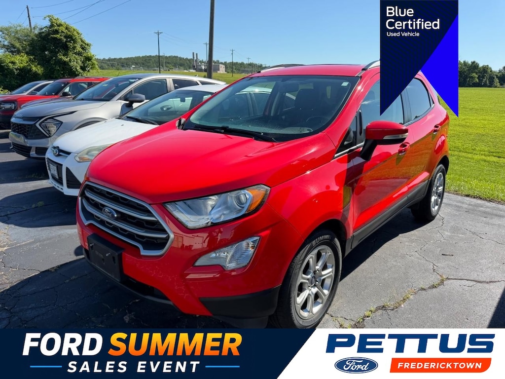 Certified 2018 Ford EcoSport SE SUV