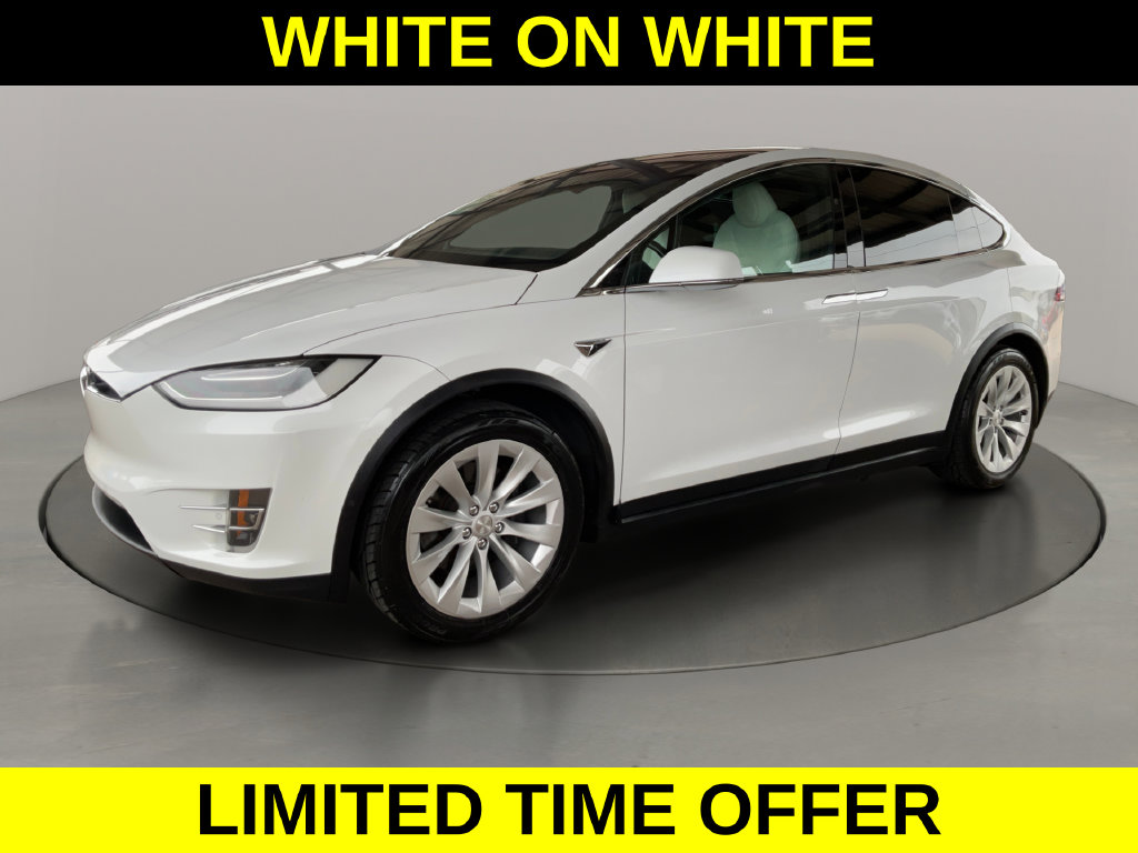 Used 2021 Tesla Model X Long Range /WHITE INTERIOR SUV