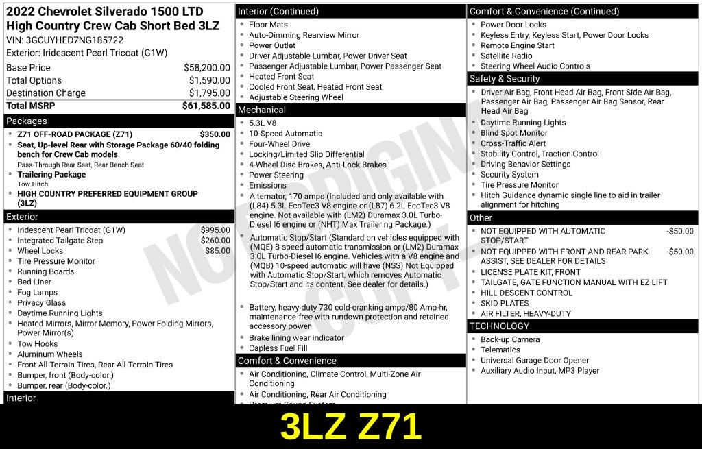 2022 Chevrolet Silverado 1500 Limited High Country - Photo 7
