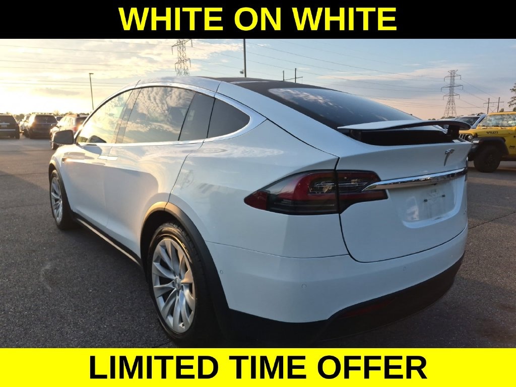 Used 2021 Tesla Model X Long Range /WHITE INTERIOR SUV