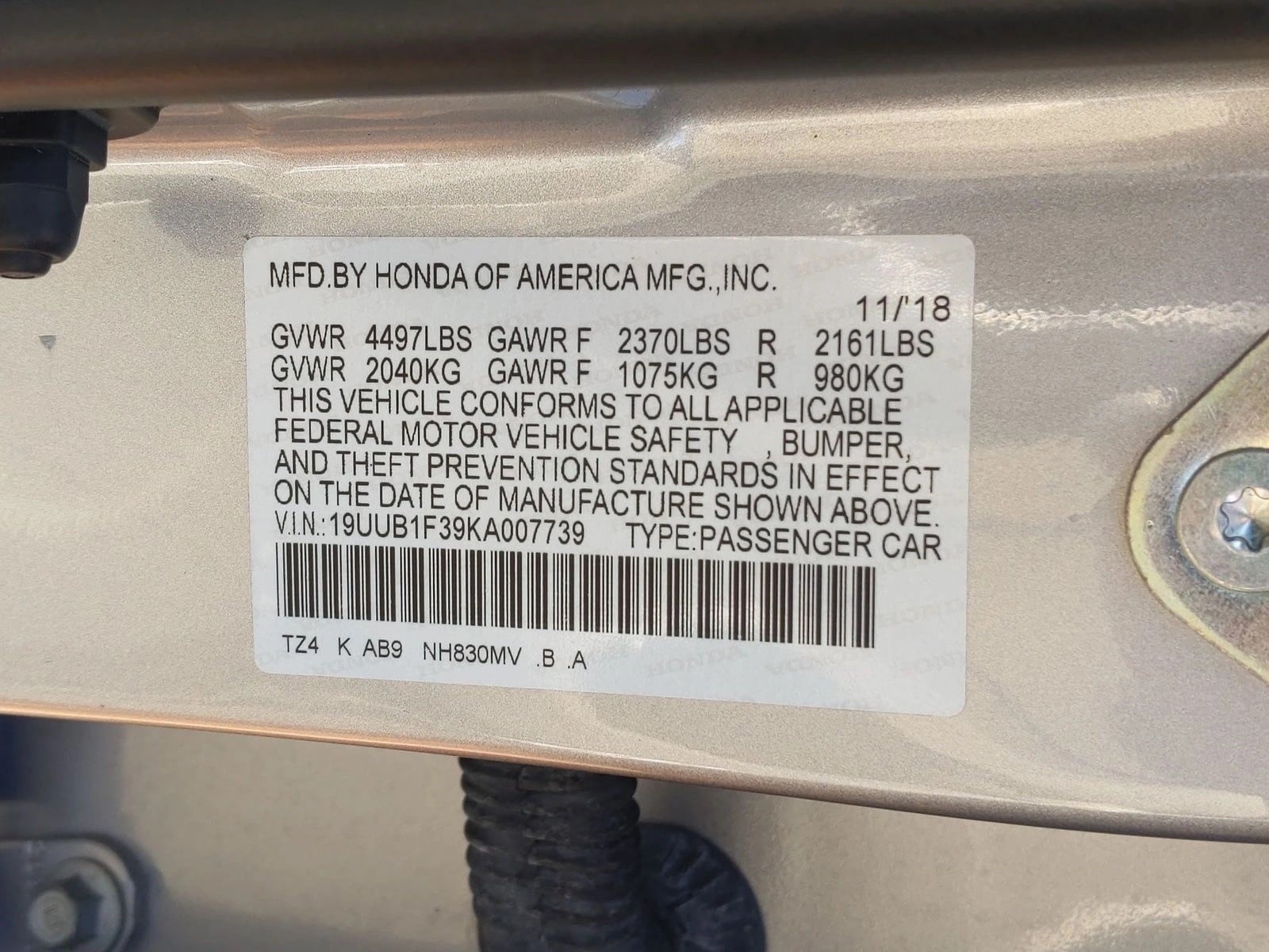 2019 Acura TLX Base - Photo 24