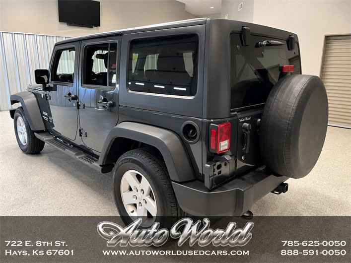Used 2018 Jeep Wrangler JK Unlimited Sport 4x4 SUV
