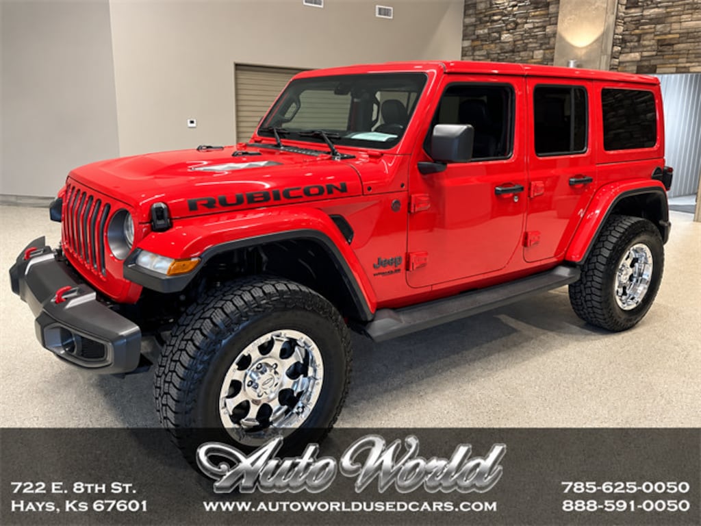 Used 2018 Jeep Wrangler Unlimited Rubicon 4x4 SUV