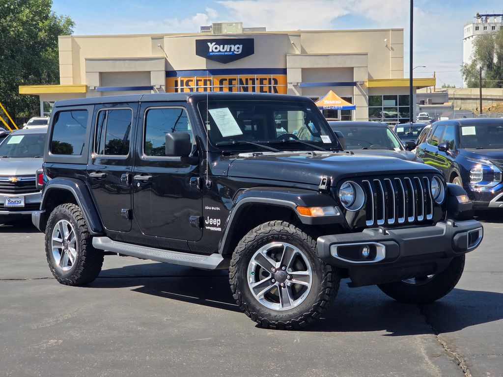 Used 2018 Jeep Wrangler Unlimited Sahara 4x4 SUV