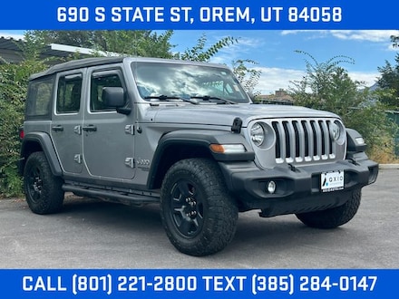 2018 Jeep Wrangler Unlimited Sport 4x4 SUV